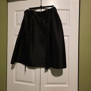 Chic Black A-Line Women's Skirt